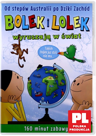 Bolek i Lolek wyruszają w świat [DVD]