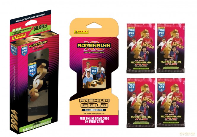 Panini Fifa 365 Adrenalyn XL 2024 puszka kolekcjonera nr 2 [KARTY]