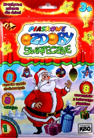 Piaskowe ozdoby świąteczne Pakiet nr 1