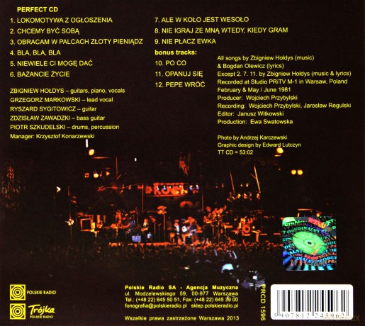 Perfect: Perfect (reedycja) (digipack) [CD]