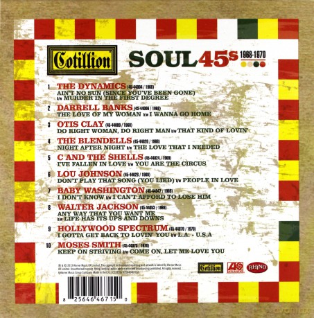 Cotillion Records-Soul45s [10xWINYL]