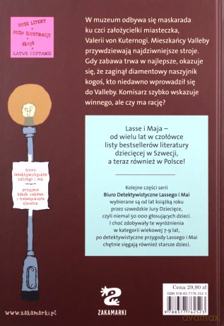 Tajemnica maskarady. Biuro Detektywistyczne Lassego i Mai - Martin Widmark, Helena Willis [KSIĄŻKA]