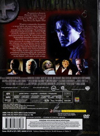 Miasteczko Salem (Wampiry Kolekcja Filmowa 10) (booklet) [DVD]