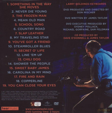 James Taylor: One Man Band [CD]+[DVD]