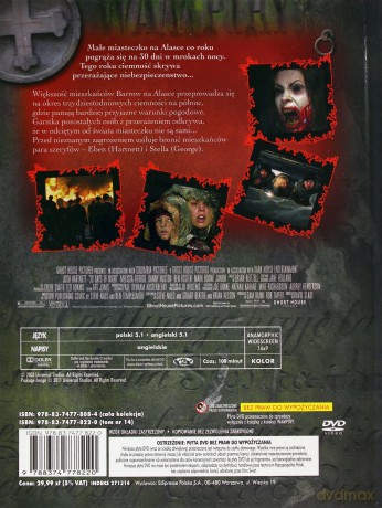 30 dni mroku (Wampiry Kolekcja Filmowa 14) (booklet) [DVD]