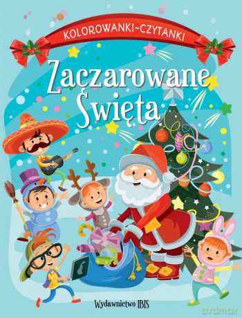 Zaczarowane Święta. Kolorowanki-czytanki [KSIĄŻKA]
