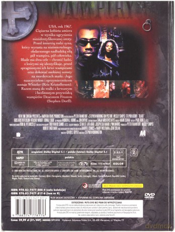 Blade - Wieczny Łowca (Wampiry Kolekcja Filmowa 09) (booklet) [DVD]