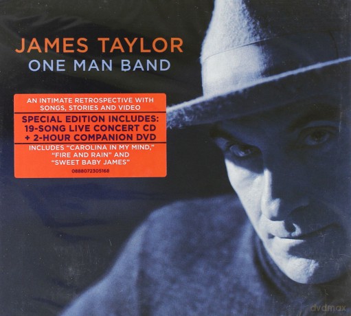 James Taylor: One Man Band (digipack) [CD]+[DVD]