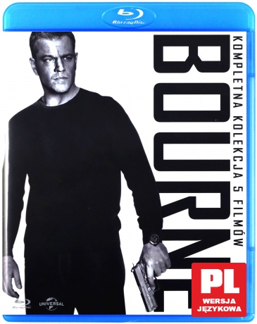 Bourne. Kompletna Kolekcja 5 Filmów [5xBlu-Ray]