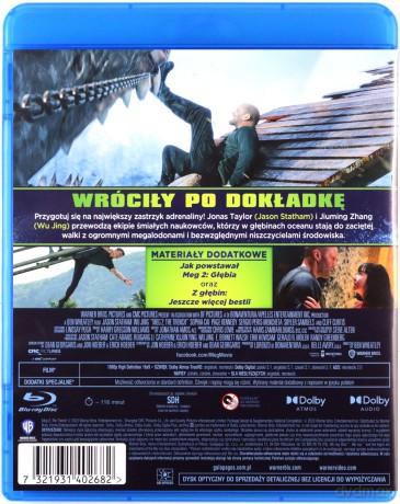 The Meg 2: Głębia [Blu-Ray]