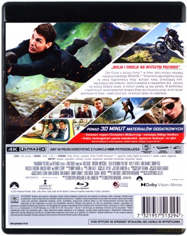Mission: Impossible - Dead Reckoning Part One [Blu-Ray 4K]+[Blu-Ray]