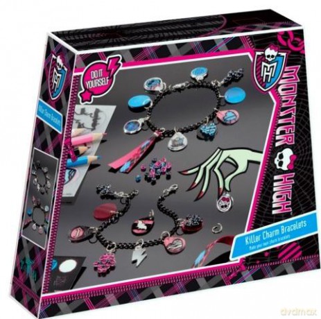 Monster High - Zabójcze bransoletki z zawieszkami [ZABAWKA]