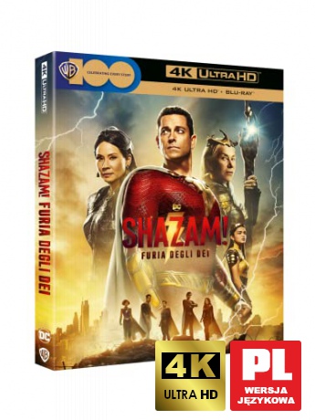 Shazam! Gniew bogów [Blu-Ray 4K]+[Blu-Ray]