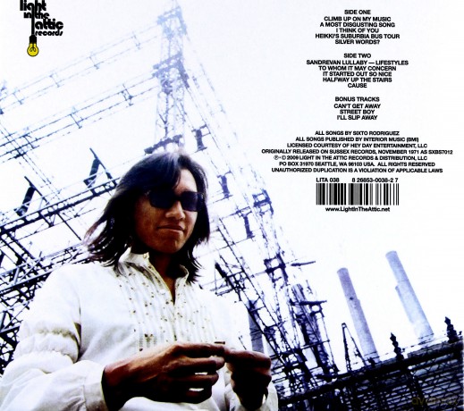 Sixto Rodriguez: Coming From Reality (digipack) [CD]