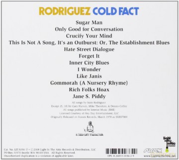 Sixto Rodriguez: Cold Fact (digipack) [CD]