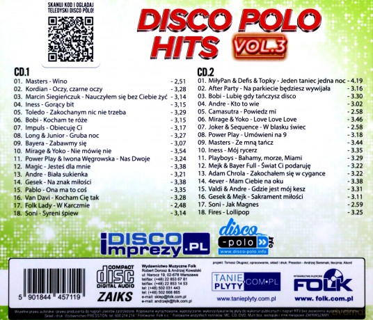Disco Polo Hits vol.3 [2CD]