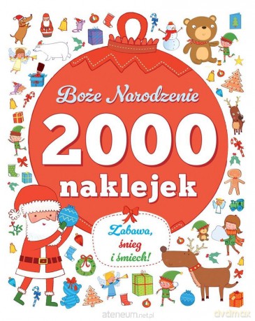2000 naklejek. Boże Narodzenie - Rachel Gipetti [KSIĄŻKA]