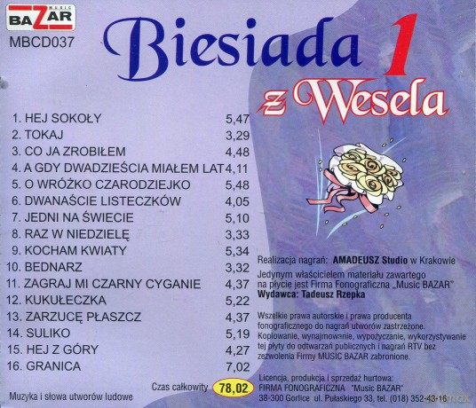 Biesiada z wesela cz. 1 [CD]