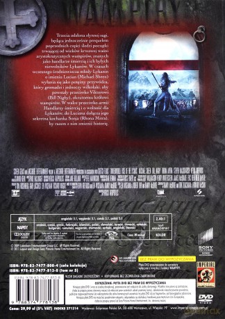 Underworld 3: Bunt Lykanów (Wampiry Kolekcja Filmowa) (booklet) [DVD]