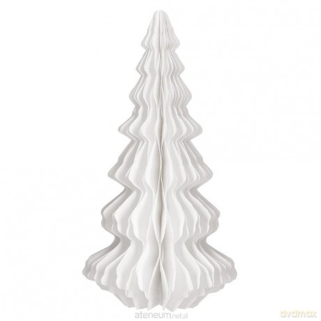 Dekoracja z papieru choinka 32 cm
