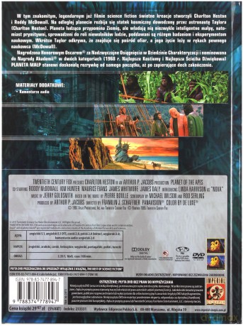 Planeta małp (The Best Of Science Fiction Nieziemska Kolekcja Filmowa) (booklet) [DVD]