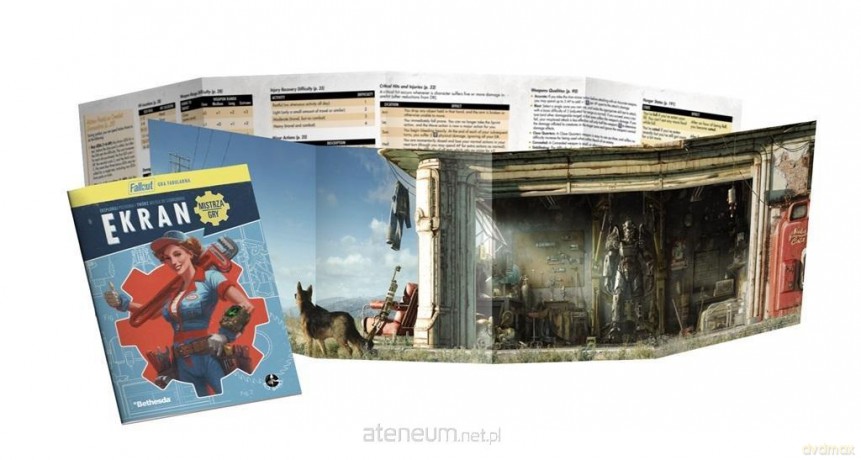 Fallout RPG Ekran mistrza gry [KSIĄŻKA]