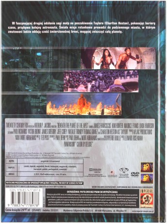 W podziemiach Planety Małp (The Best of Science Fiction Nieziemska Kolekcja Filmowa) (booklet) [DVD]