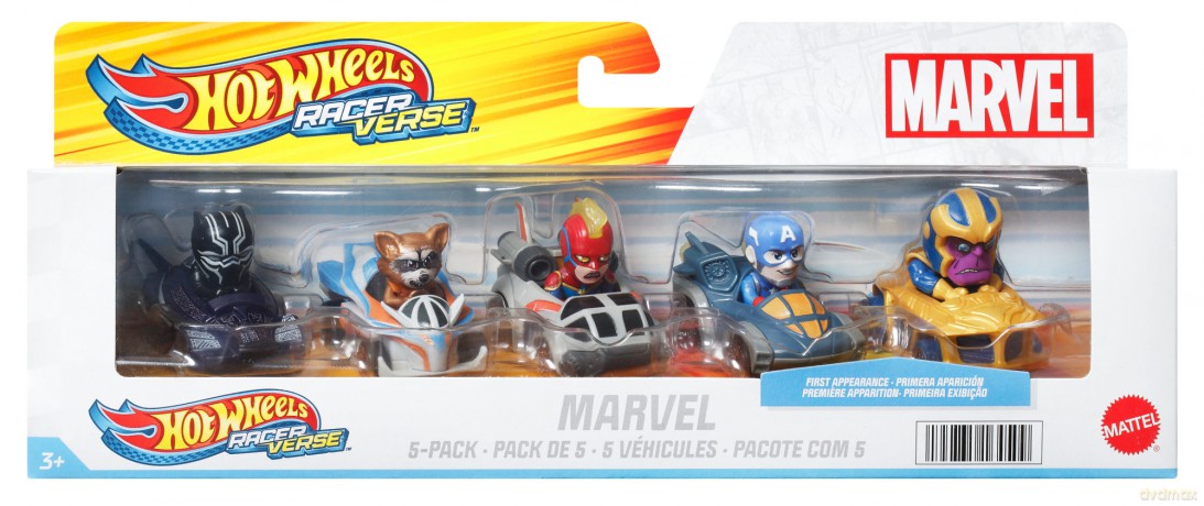 Hot Wheels Marvel Pięciopak