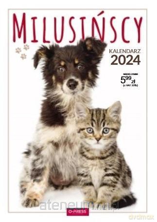 Kalendarz 2024 ścienny A4 Milusińscy [KALENDARZ]
