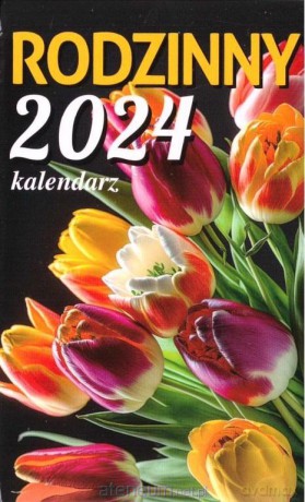 Kalendarz 2024 zdzierak Rodzinny [KALENDARZ]