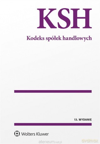 Kodeks spółek handlowych. Przepisy [KSIĄŻKA]