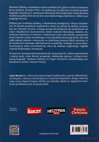 Madame Elżbieta. Księżniczka w cieniu gilotyny - Anne Bernet [KSIĄŻKA]