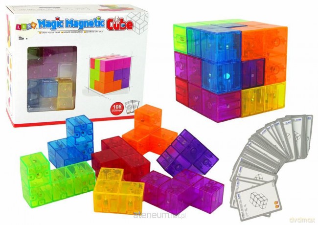 Magiczna kostka magnetyczna do układania 7el