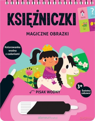 Magiczne obrazki. Księżniczki - Deborah van de Leijgraaf [KSIĄŻKA]