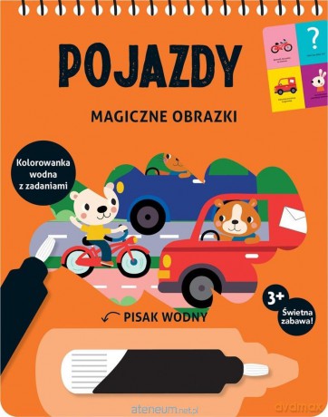 Magiczne obrazki. Pojazdy - Deborah van de Leijgraaf [KSIĄŻKA]