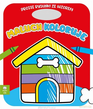 Maluch koloruje domek dla psa [KSIĄŻKA]