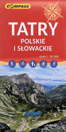 Mapa - Tatry Polskie i Słowackie 1:50 000