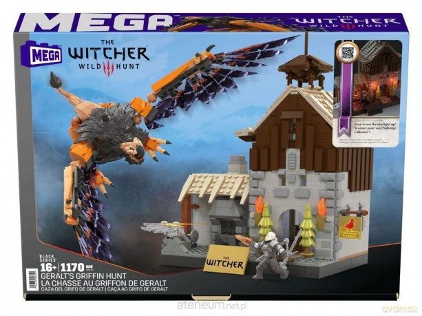 Mega Wiedźmin Geralt - Polowanie na gryfa [KLOCKI]