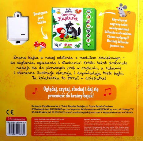 Naciśnij i posłuchaj! Bajka dźwiękowe - Anna Podgórska [KSIĄŻKA]