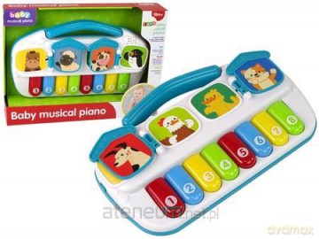 Pianino dla dzieci zwierzęta