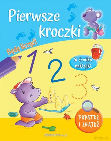 Pierwsze kroczki. Będę liczyć! - Sandrine Lamour [KSIĄŻKA]