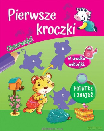 Pierwsze kroczki. Obserwuję! - Sandrine Lamour [KSIĄŻKA]