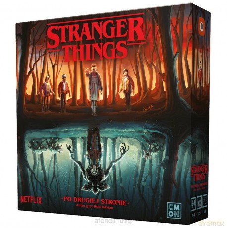 Stranger Things CMON [GRA PLANSZOWA]