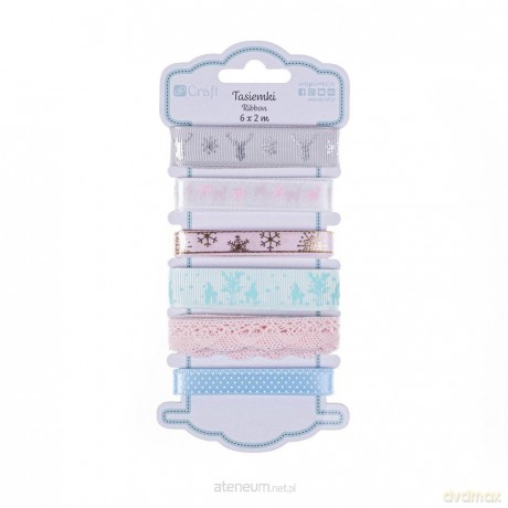 Tasiemki Frosty Pastels 6x2m
