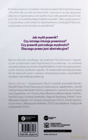 Umysł prawniczy - Bartosz Brożek [KSIĄŻKA]