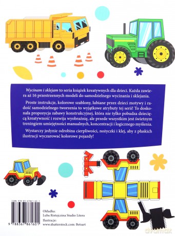 Wycinam i sklejam. Pojazdy [KSIĄŻKA]