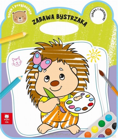 Zabawa bystrzaka jeżyk [KSIĄŻKA]