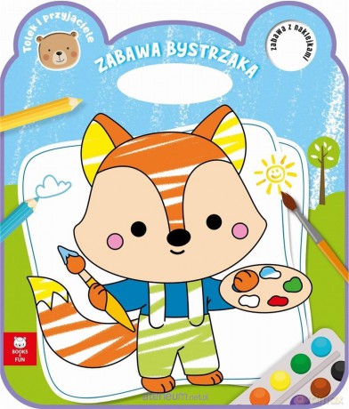 Zabawa bystrzaka lisek [KSIĄŻKA]