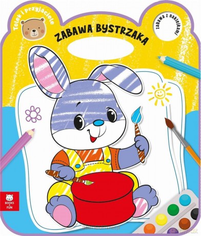 Zabawa bystrzaka zajączek [KSIĄŻKA]