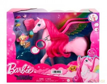 Barbie Szczypta Magii Pegaz Światła i dźwięki [FIGURKA]